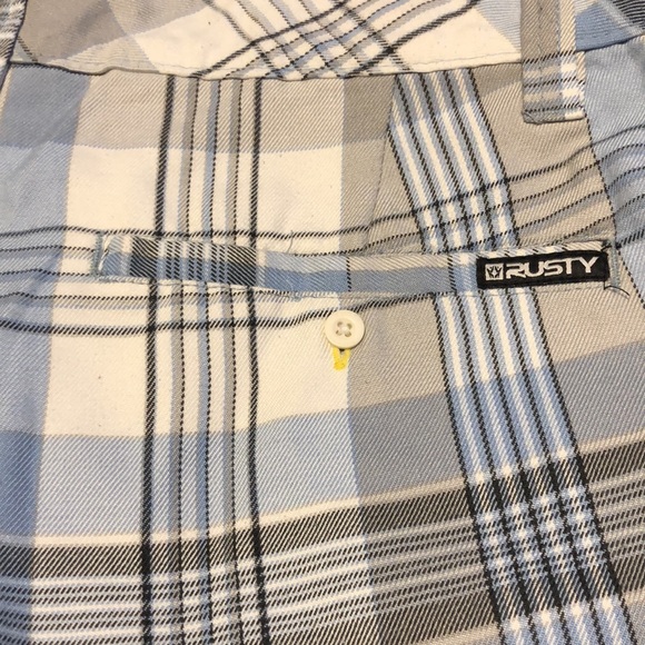 RUSTY Plaid Shorts - Picture 5 of 8